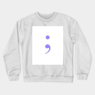 Semicolon Crewneck Sweatshirt